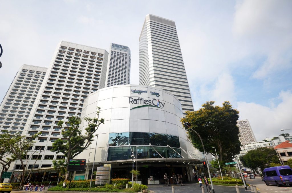Raffles City, featured in ACE's project portfolio